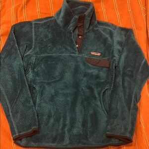 Patagonia Teal Snap-T Fleece